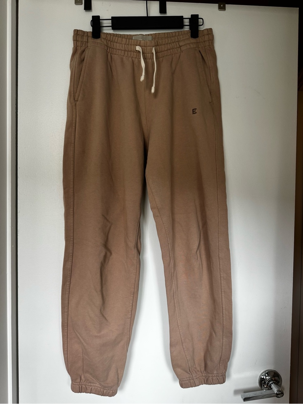 Everlane Organic Cotton Women's Casual Drawstring Sweatpants - Tan